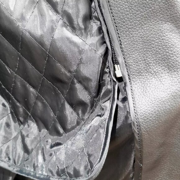 UNIK Premium Women's XL Black Leather Motorcycle Jacket Removable Lining Western - Picture 5 of 11